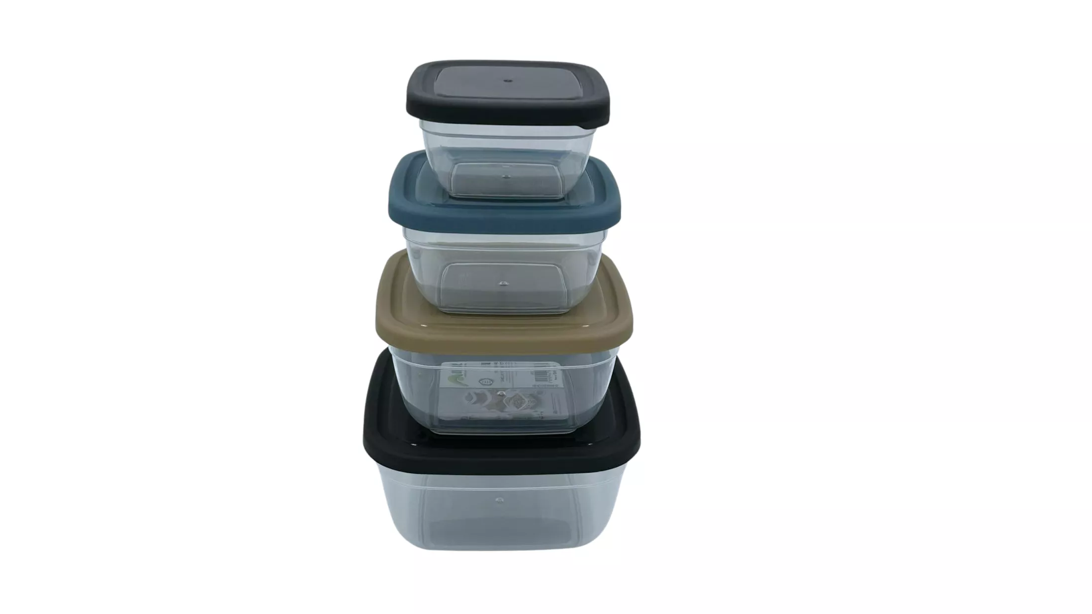 0.5 L MAYA COLORED SQUARE STORAGE CONTAINER