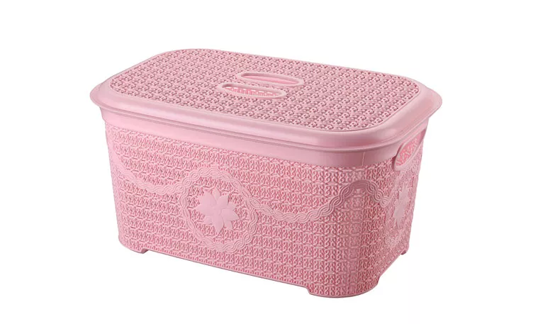 NO 3 KNIT LIDDED BOX