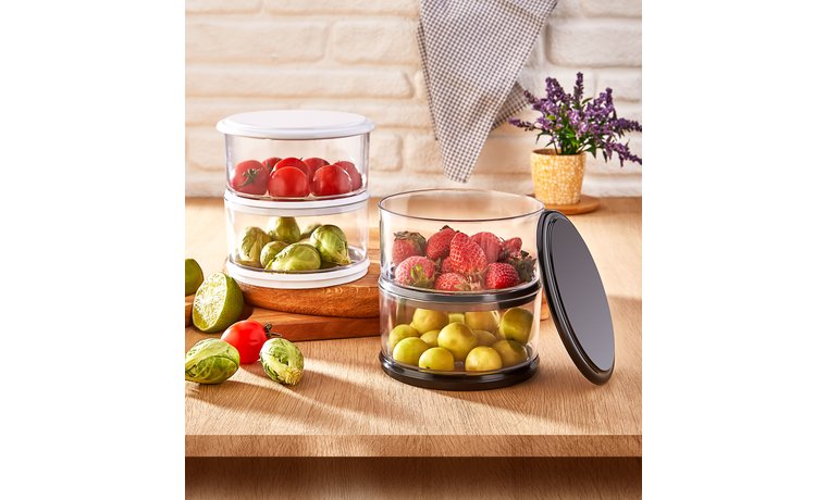 ROUND CRYSTAL STORAGE CONTAINER | ASUDE PLASTIK