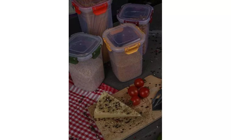 3 PIECE COLORED AIRTIGHT FOOD STORAGE CONTAINER SET