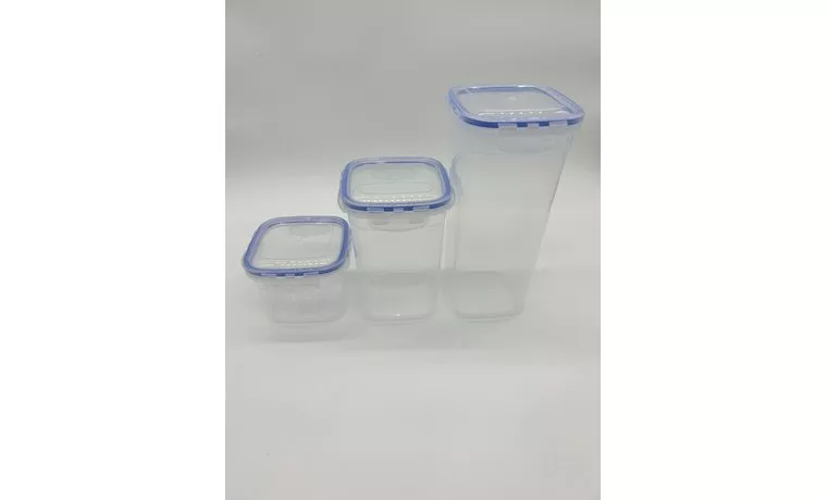 3 PIECE AIRTIGHT FOOD STORAGE CONTAINER SET