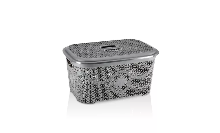NO 2 KNIT LIDDED BOX