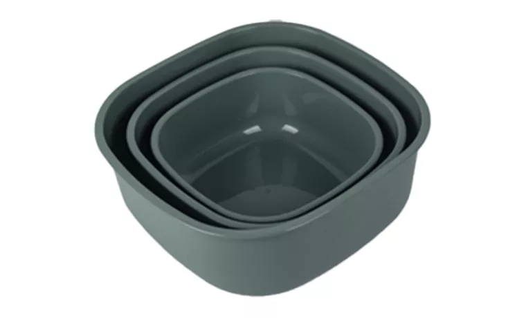 3 PIECE SQUARE BASIN SET