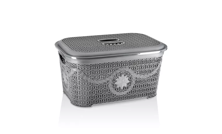 NO 4 KNIT LIDDED BOX