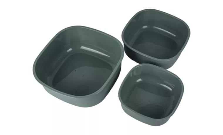 3 PIECE SQUARE BASIN SET