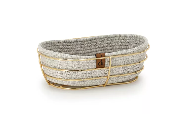 NATUREL OVAL WIRE BREAD BASKET