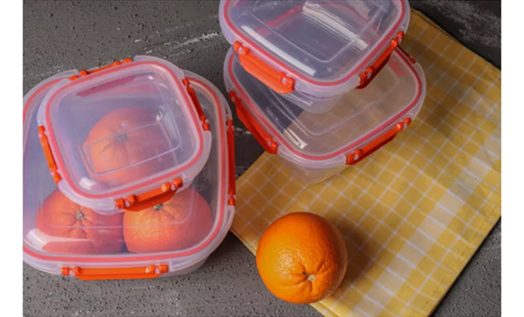 2.4 LT COLORED AIRTIGHT SQUARE STORAGE CONTAINER