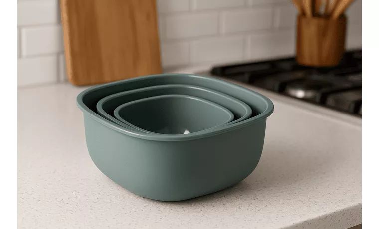 3 PIECE SQUARE BASIN SET