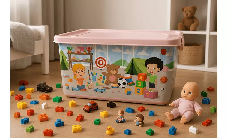 60 LT WHEELED TOY BOX