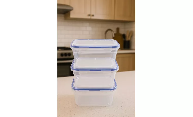 3 PIECE AIRTIGHT DEEP STORAGE CONTAINER SET