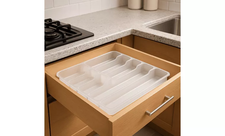 JUMBO TRANSPARENT CUTLERY HOLDER